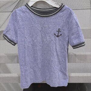 old navy blue/purple little boy top short sleeve shirt t tee size 4T tank t shir